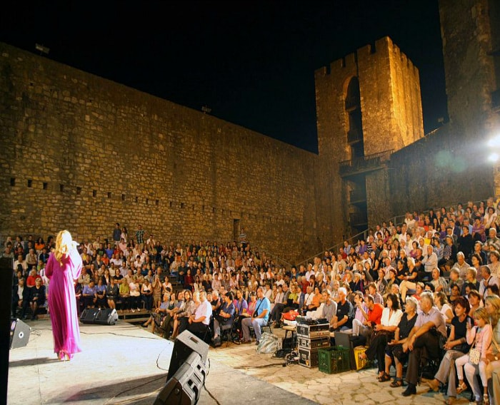 Concert performance in fortress